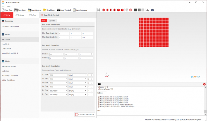 Melakukan Generate Mesh